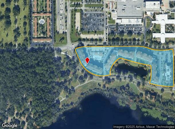 2837 Lake Baldwin Ln, Orlando, FL Parcel Map