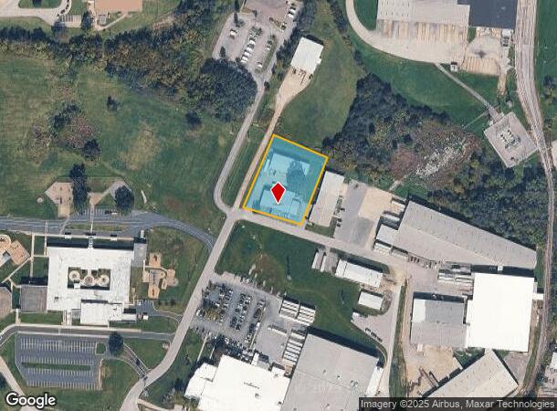 100 Memorial Dr, Nicholasville, KY Parcel Map