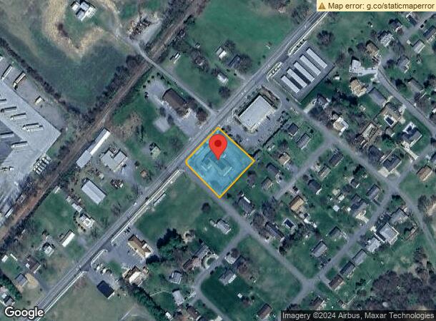  5180 Main St, Mount Jackson, VA Parcel Map