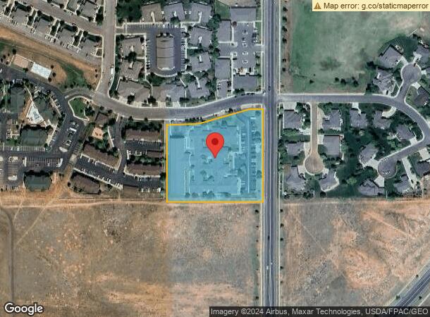  1072 N 22Nd St, Laramie, WY Parcel Map