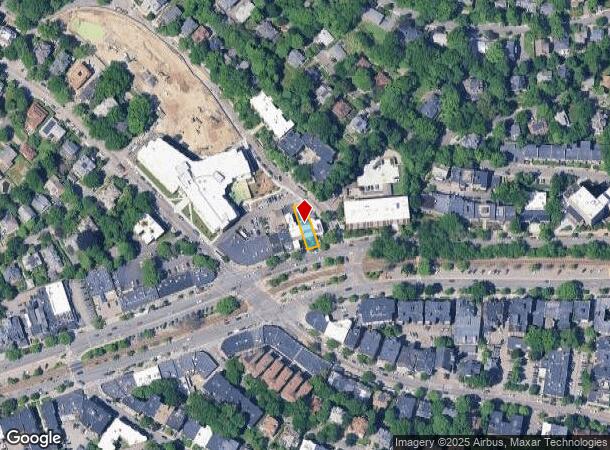 1616 Beacon St, Brookline, MA Parcel Map