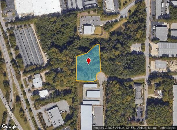  321 Leagan Dr, Raleigh, NC Parcel Map