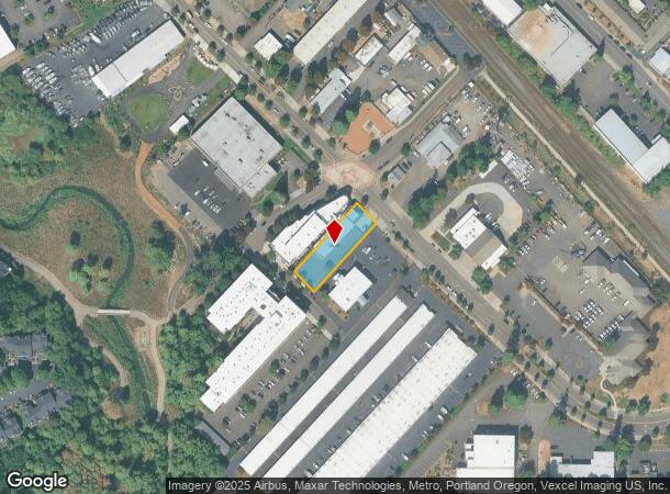 8970 Sw Burnham St, Portland, OR Parcel Map