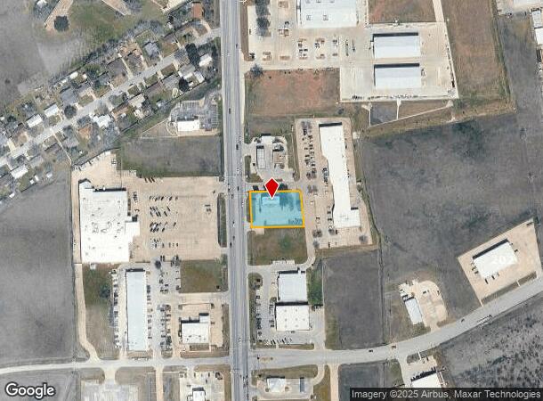  1712 S Colorado St, Lockhart, TX Parcel Map