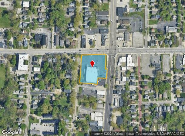  600 N Main St, Akron, OH Parcel Map