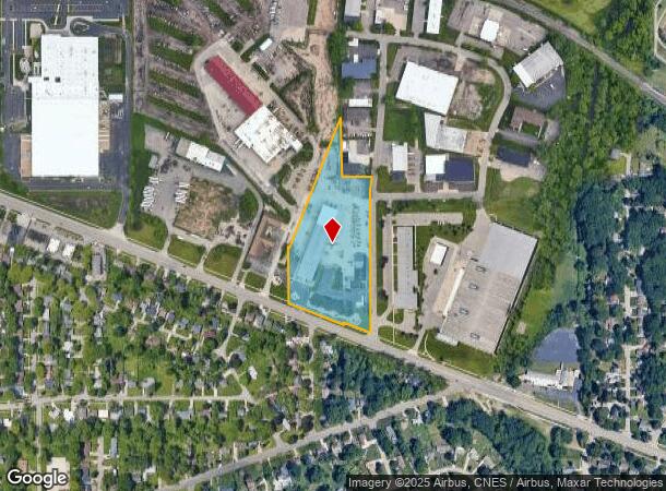 3600 N Grand River Ave, Lansing, MI Parcel Map