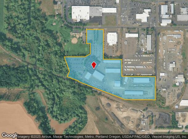 1400 Sw Walnut St, Hillsboro, OR Parcel Map