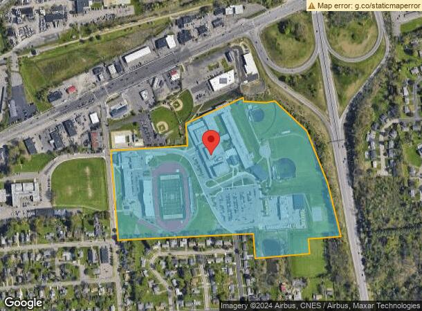  203 Clayton Ave, Vestal, NY Parcel Map