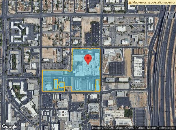  620 Shadow Ln, Las Vegas, NV Parcel Map