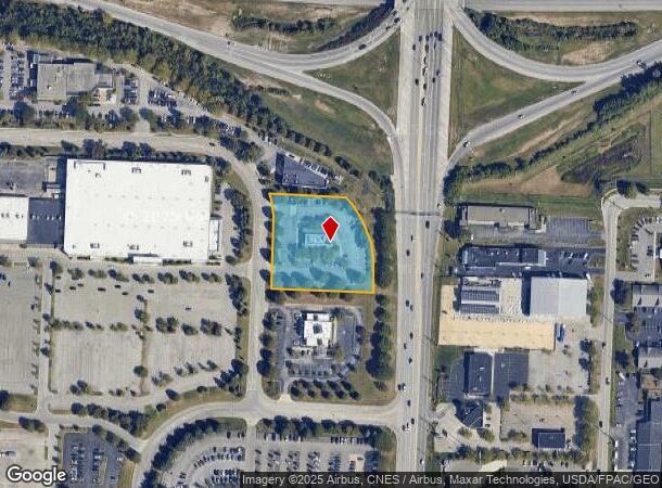  3830 Tuller Rd, Dublin, OH Parcel Map