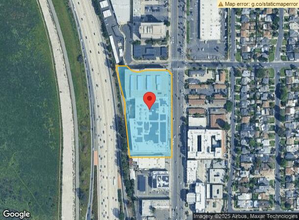  5719 Sepulveda Blvd, Van Nuys, CA Parcel Map