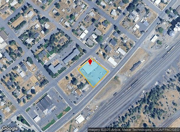  10 W 1St St, Cheney, WA Parcel Map