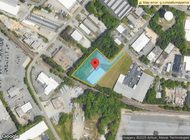  161 S Walnut Cir, Greensboro, NC Parcel Map