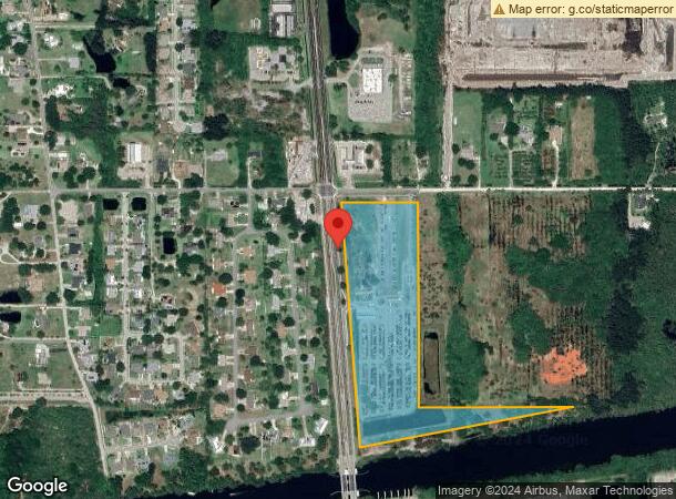  3050 N Courtenay Pkwy, Merritt Island, FL Parcel Map