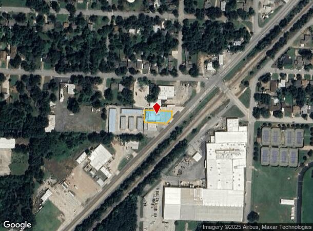  1721 S Armstrong Ave, Denison, TX Parcel Map