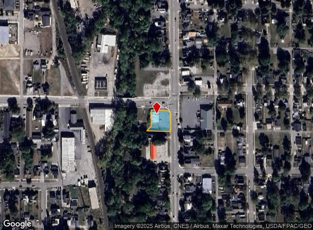  710 S Blanchard St, Findlay, OH Parcel Map