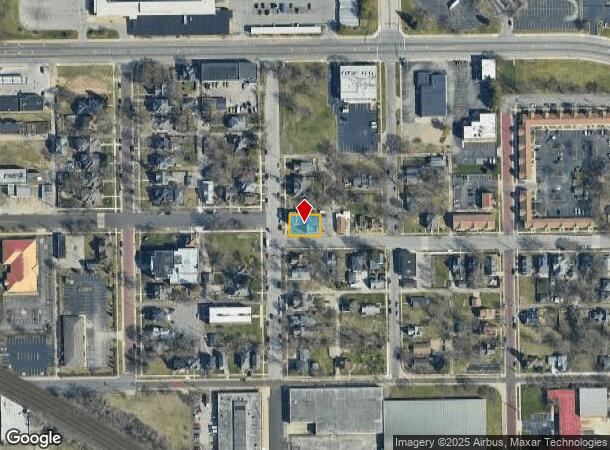  540 Carroll St, South Bend, IN Parcel Map