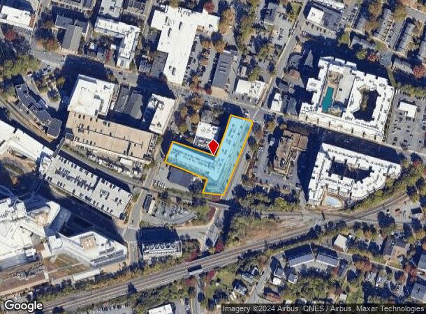  1000 W Main St, Charlottesville, VA Parcel Map