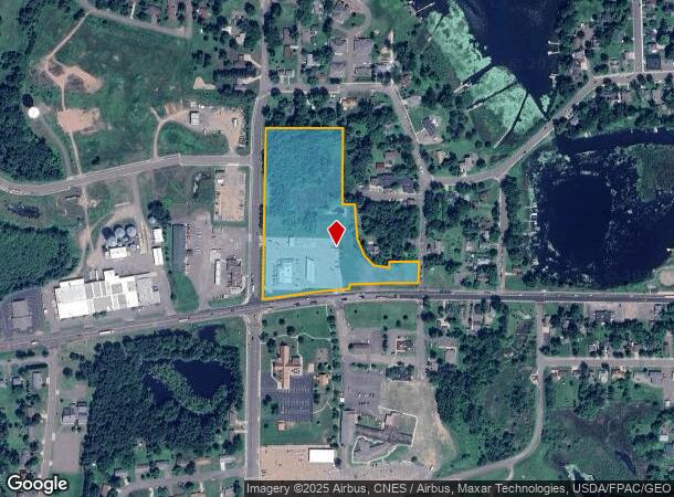  1530 Elm St, Cumberland, WI Parcel Map