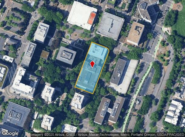  100 Sw Market St, Portland, OR Parcel Map