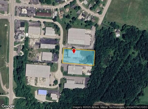 1760 Dalton Dr, New Carlisle, OH Parcel Map