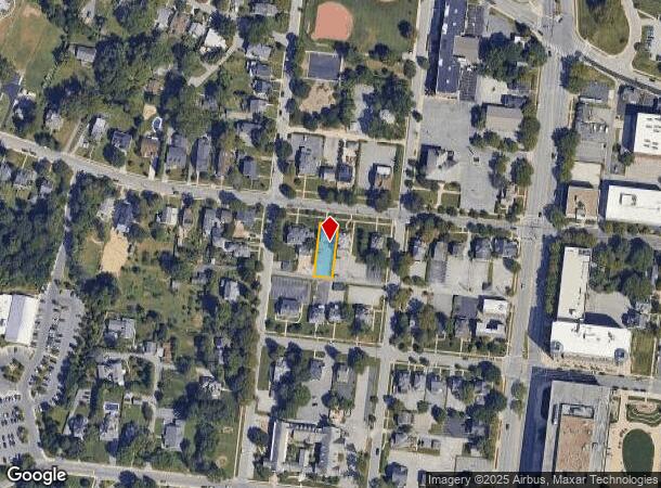 405 Allegheny Ave, Towson, MD Parcel Map