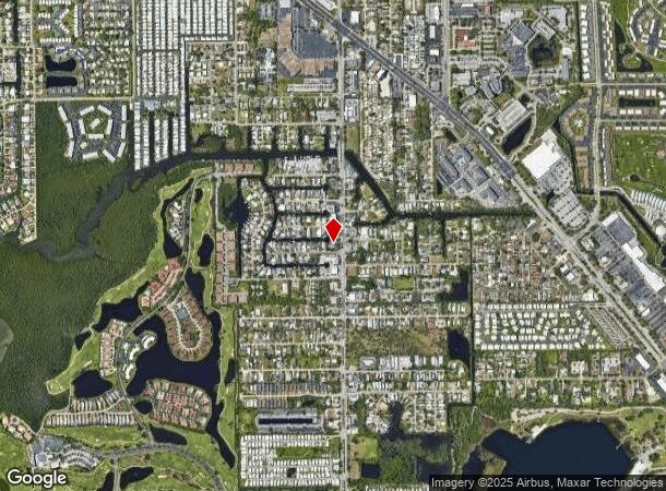 2865 Riverview Dr, Naples, FL Parcel Map
