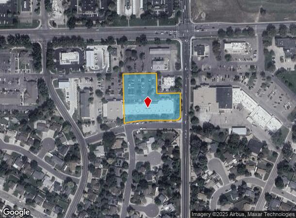  1215 Main St, Windsor, CO Parcel Map