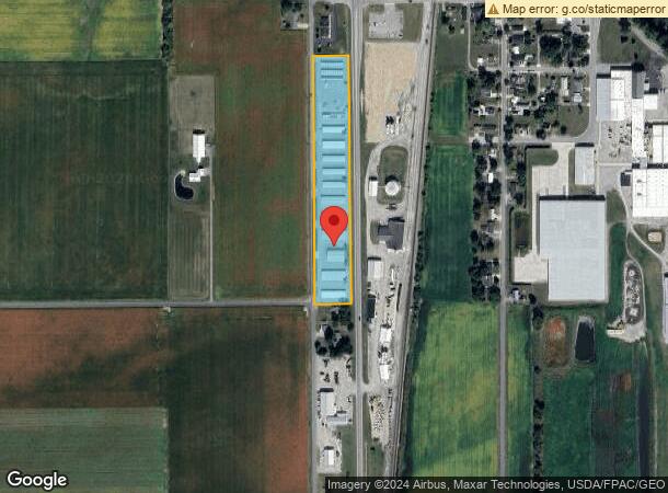  933 S Perry St, Ottawa, OH Parcel Map