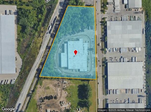 2301 Turner Ave Nw, Grand Rapids, MI Parcel Map