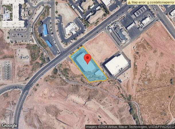  2012 E Riverside Dr, Saint George, UT Parcel Map