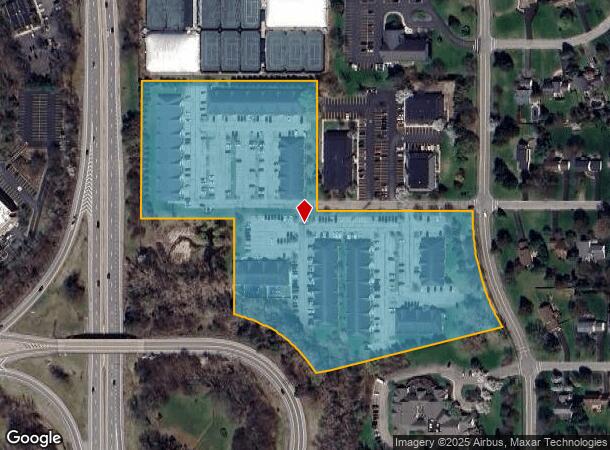  115 Sullys Trl, Pittsford, NY Parcel Map