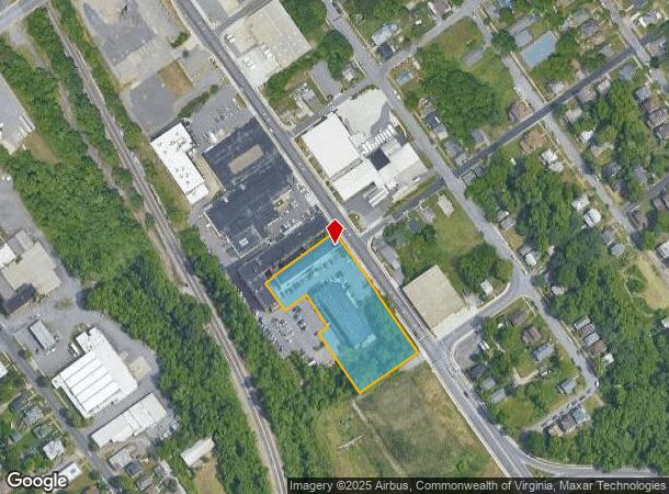  1423 Kemper St, Lynchburg, VA Parcel Map