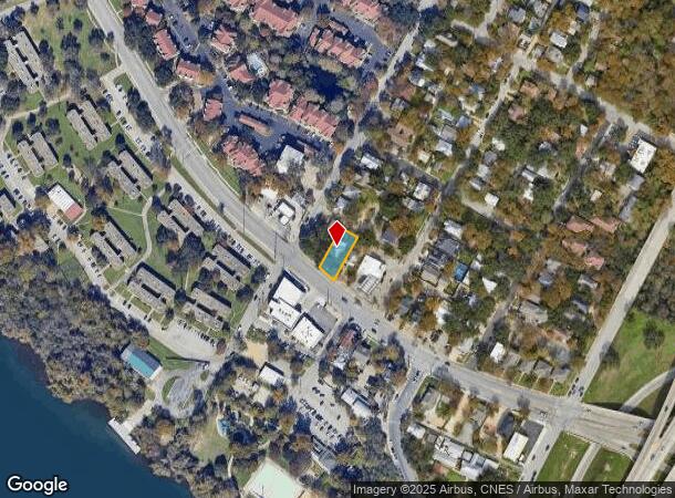 2406 Lake Austin Blvd, Austin, TX Parcel Map