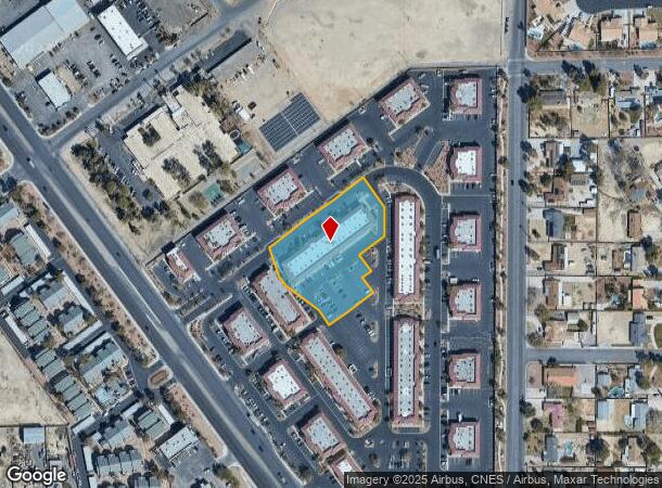  3650 N Rancho Dr, Las Vegas, NV Parcel Map