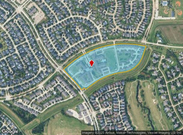  9505 Northpointe Blvd, Spring, TX Parcel Map