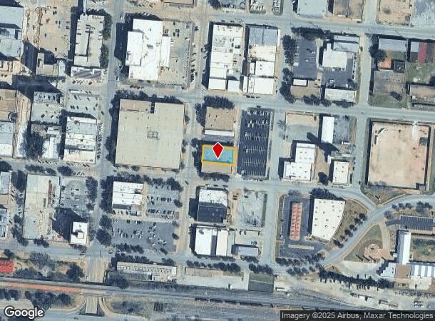  201 Walnut St, Abilene, TX Parcel Map