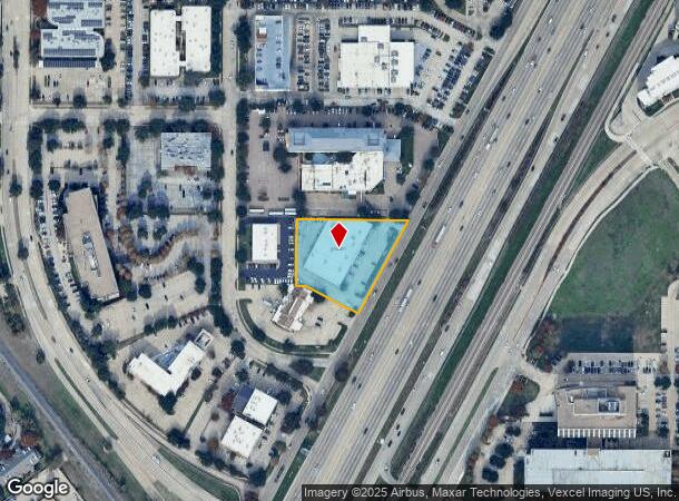  1621 N Central Expy, Richardson, TX Parcel Map