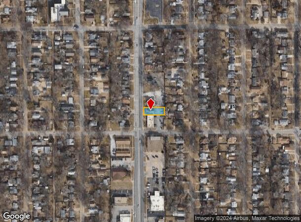  750 S Hillside St, Wichita, KS Parcel Map