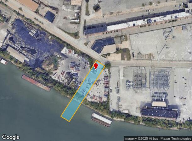  725 Front St, Cincinnati, OH Parcel Map