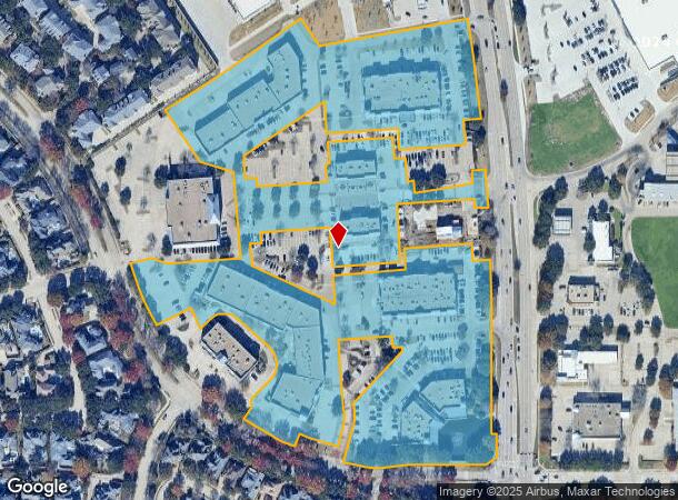  4001 Preston Rd, Plano, TX Parcel Map