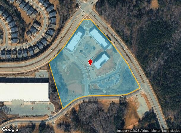 101 Oakview Commons Dr, Holly Springs, NC Parcel Map