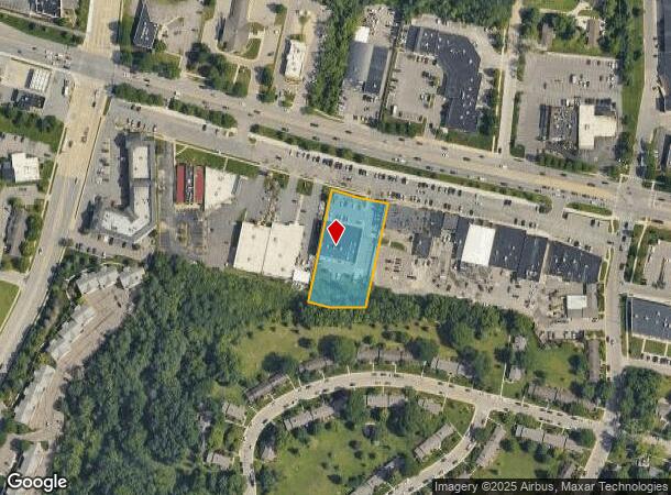  3354 Washtenaw Ave, Ann Arbor, MI Parcel Map