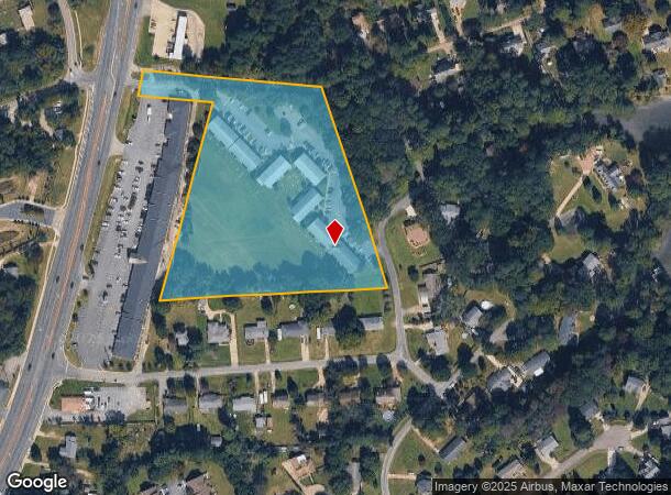  7698 Colonial Point Ln, Halifax, VA Parcel Map