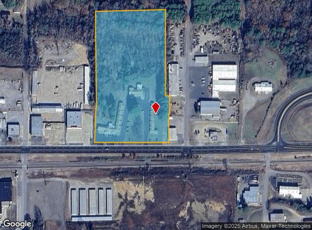 1401 E Broadway St, Morrilton, AR Parcel Map