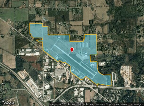  3399 County Airport Dr, Howell, MI Parcel Map