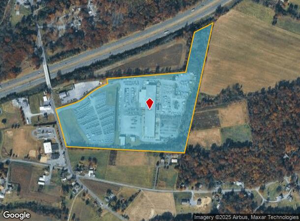 1658 Dry Tavern Rd, Denver, PA Parcel Map