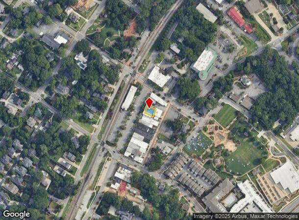 29 S Peachtree St, Norcross, GA Parcel Map