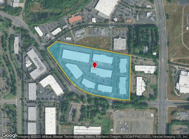 7175 Ne Evergreen Pky, Hillsboro, OR Parcel Map