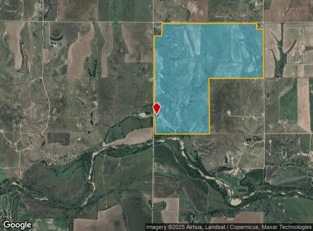 3721 183Rd St, Russell, KS Parcel Map